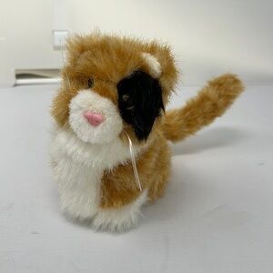 American Girl Calico Cat “Ginger” Kitten Plush Stuffed Animal 5”